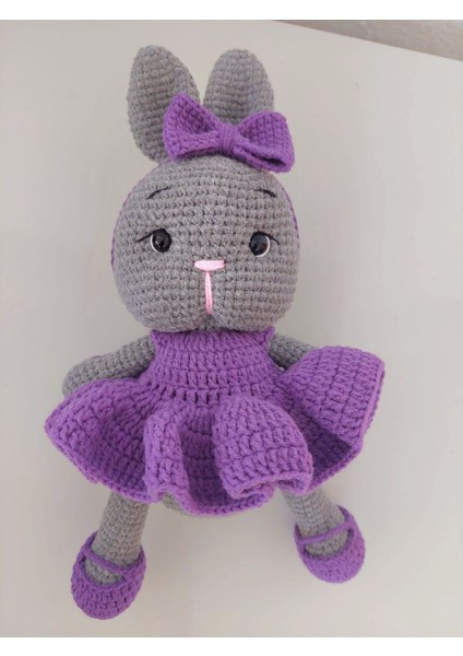 Elite Amigurumi Gri Tavşan 1 Adet