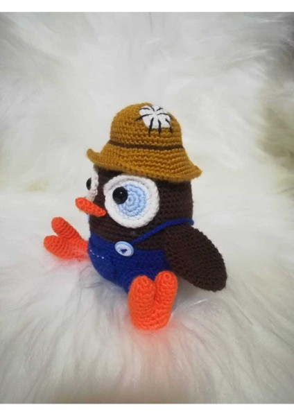 Yamalı Baykuş Amigurumi Organik Oyuncak 1 Adet fiyatları