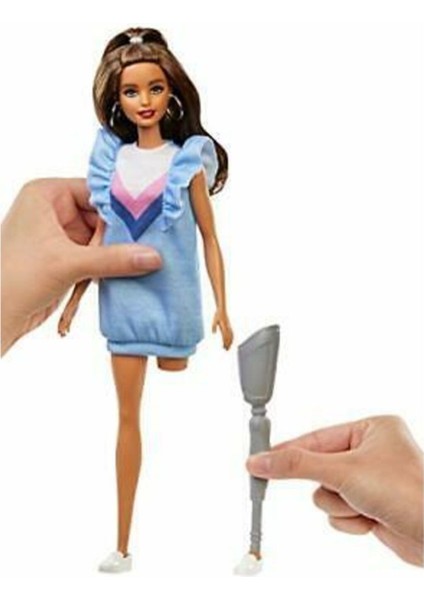 Fashionistas Bebek ve Aksesuarları Protez Bacaklı FXL54-FBR37 1 Adet fiyatları