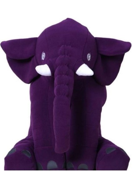 Elite Lüks Jumbo Boy Çocuk Bebek Uyku Arkadaşım Fil 65 cm 1 Adet