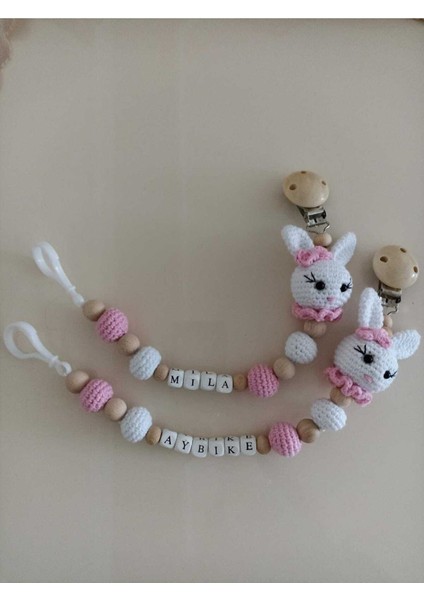 Elite Amigurumi Yenidoğan Tavşan Set Uyku Arkadaşı 1 Adet