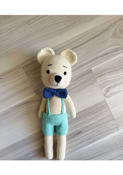 Elite Amigurumi Yeni Doğan Bizim Ayıcık Müslinli Uyku Arkadaşı & Emzik Seti 1 Adet fiyatları