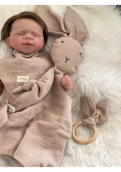 Elite Bebe Uyku Arkadaşı Emzik Tutacağı Ağız Mendili Müslin Set 1 Adet modelleri