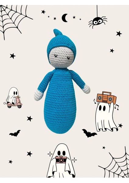 Elite Oyuncak Örme Amigurumi Uyku Arkadaşı Bebek Pofuduk Yumuşak 1 Adet