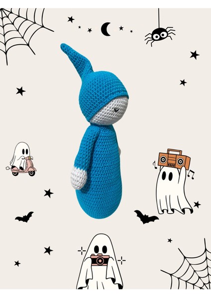 Elite Oyuncak Örme Amigurumi Uyku Arkadaşı Bebek Pofuduk Yumuşak 1 Adet