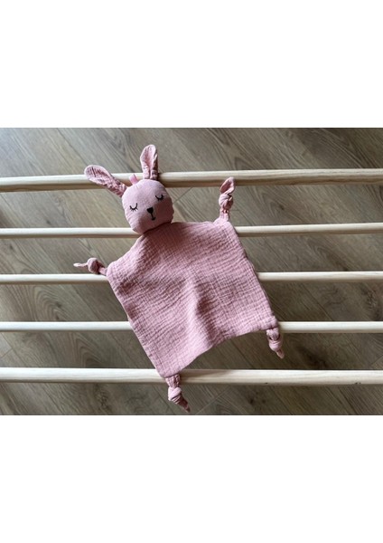 Elite Çıngıraklı Hayvan Figürlü Muslin Bebek Uyku Arkadaşı 1 Adet