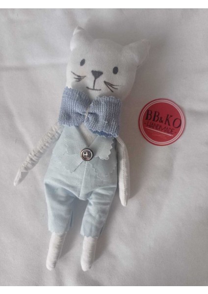 Elite Kedi Mavi Elbiseli Uyku Arkadaşı 1 Adet