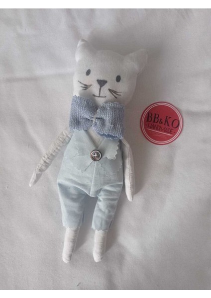Elite Kedi Mavi Elbiseli Uyku Arkadaşı 1 Adet