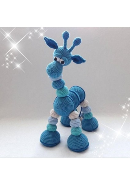 Sevimli Zürbik Amigurumi Organik Oyuncak 1 Adet