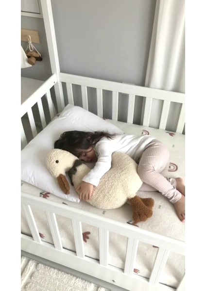 Elite Çocuk Bebek Uyku Arkadaşı Lucky Ördek 50-55CM Büyük Yastık 1 Adet