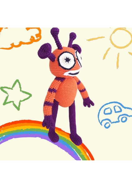 Amigurumi Uzaylı Zuzi 1 Adet fiyatları
