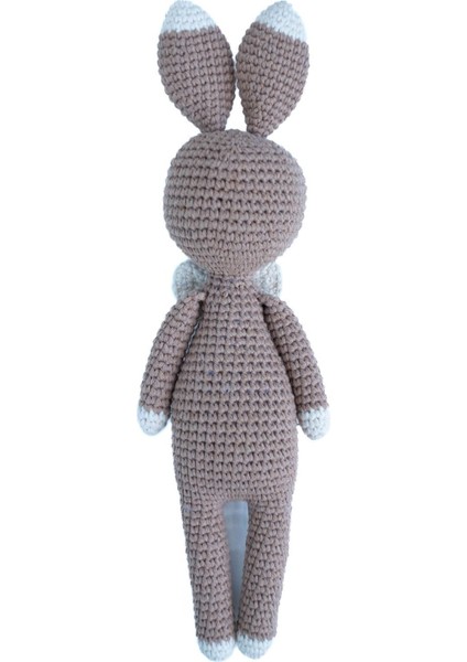 Amigurumi Bebek Uyku Arkadaşı Tavşan, Örgü Oyuncak, Uyku Oyuncağı, Uyku Arkadaşı Bebek 1 Adet