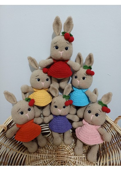 Elite 1 Adet Amigurumi Örgü Bebek Çocuk Oyuncak 1 Adet