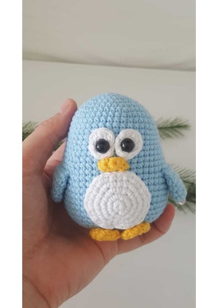 Amigurumi Oyuncak Penguen 1 Adet