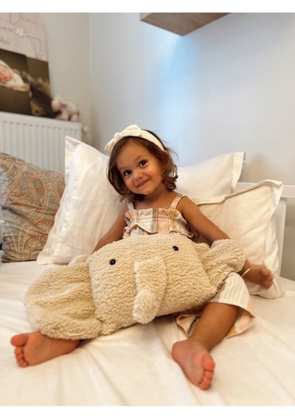 Elite Eloy Fil Yastık Çocuk Bebek Uyku Arkadaşı 55CM 1 Adet