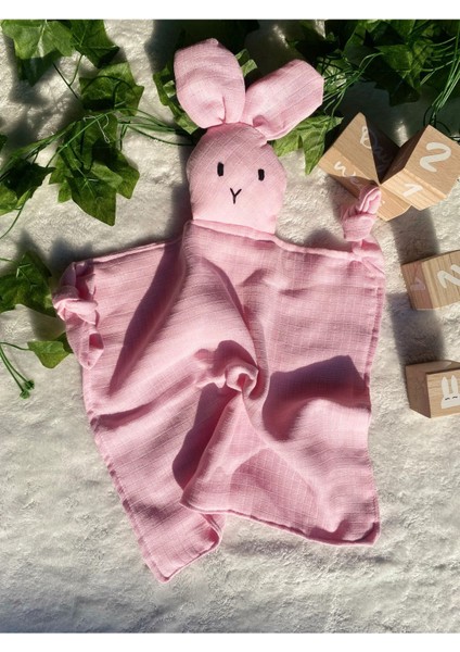 Elite Çocuk & Bebek Uyku Arkadaşı Sevimli Tavşan Pembe 1 Adet