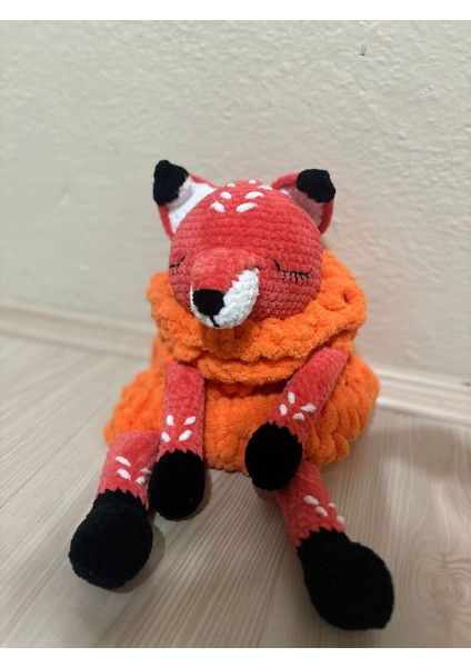 Elite Amigurumi Çıngıraklı Uyku Arkadaşı Tilki 1 Adet fırsatları