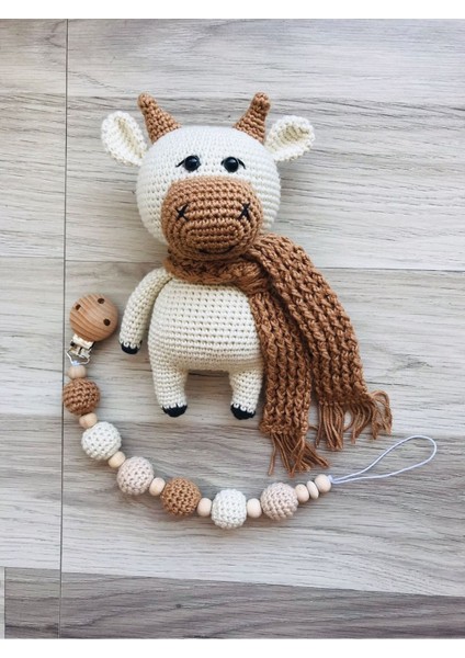 Elite Amigurumi Sevimli Boga Set - Organik Oyuncak 1 Adet