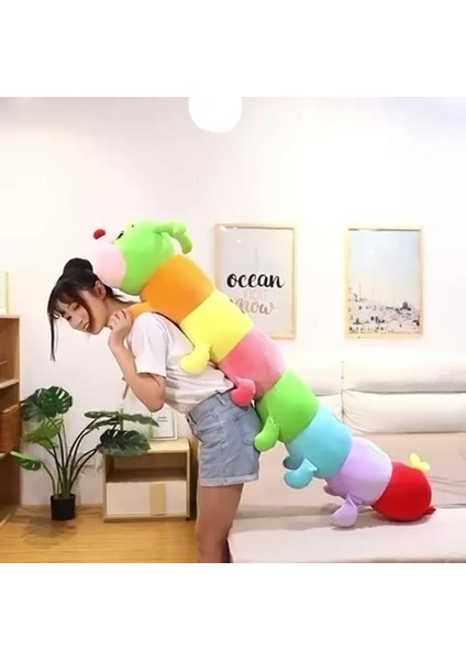 Elite Peluş Uyku Arkadaşı Sevimli Tırtıl (75CM) 1 Adet