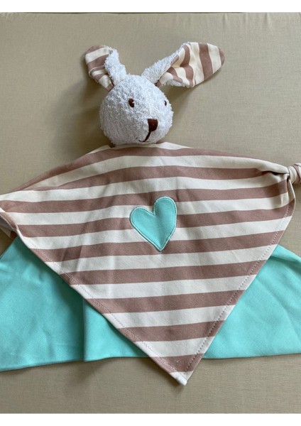 Elite Sevimli Tavşan Uyku Arkadaşım,peluş Oyuncak, Doğal Bebek Malzemeleri, Erkek ve Kız Çocuk Hediyeleri 1 Adet
