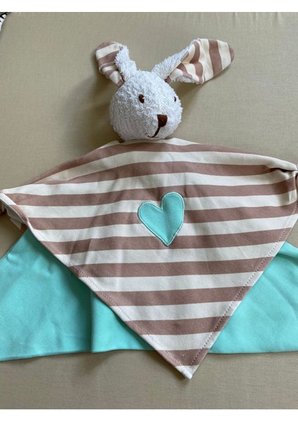 Elite Sevimli Tavşan Uyku Arkadaşım,peluş Oyuncak, Doğal Bebek Malzemeleri, Erkek ve Kız Çocuk Hediyeleri 1 Adet