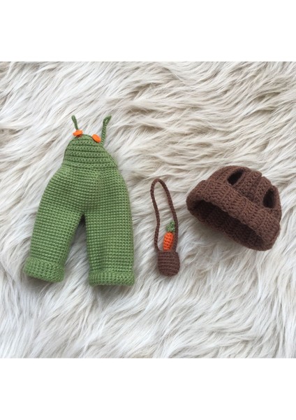 Amigurumi Yılbaşı Üçlüsü Oyun ve Uyku Arkadaşı Arkadaşı Tavşan Geyik 1 Adet indirimleri