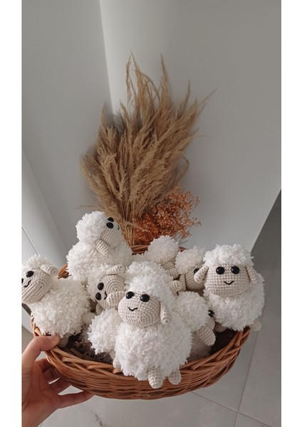 Amigurumi Organik Kuzucuk 1 Adet