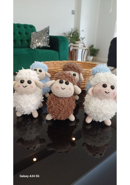 Amigurumi Organik Kuzucuk 1 Adet fiyatları