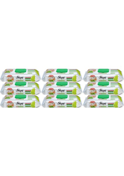 Easy Clean Yüzey Temizlik Mutfak Havlusu -Mendili 50 Yaprak Bergomot Yağlı (9lu Set) 450 Yaprak