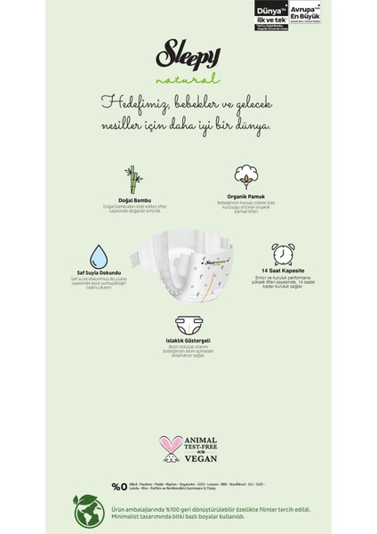 Bebek Bezi Natural Beden: 5 (11- 18KG) Junior 78 Adet Ultra Pk fırsatları