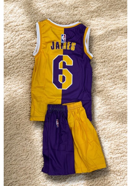 Los Angels Lakers Lebron James Çocuk Basketbol Forması