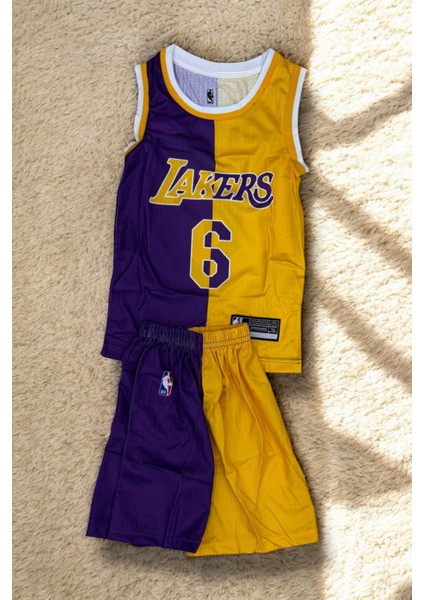 Los Angels Lakers Lebron James Çocuk Basketbol Forması
