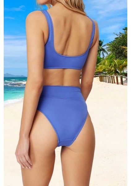 Modern Desenli Bikini Takımı Yaz Koleksiyonu Hızlı Kuruyan Esnek Kumaş Premium Kalite fiyatları