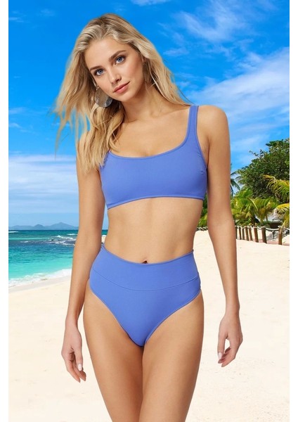 Modern Desenli Bikini Takımı Yaz Koleksiyonu Hızlı Kuruyan Esnek Kumaş Premium Kalite modelleri