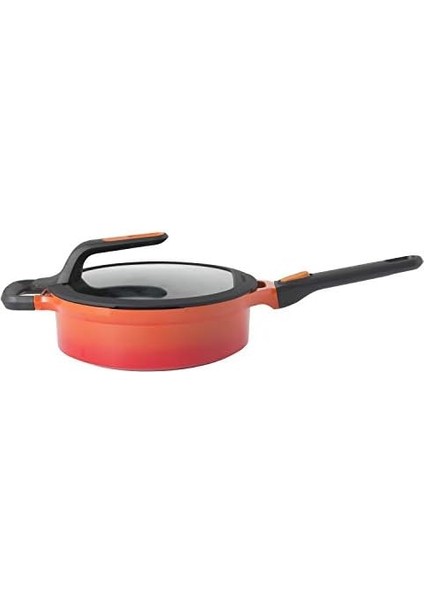 Gem Stay Cool Kulplu Pilav Tenceresi Turuncu 24 cm
