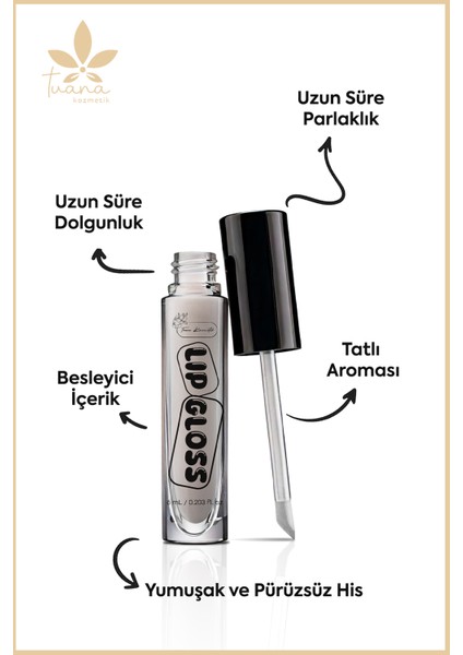 Dudak Dolgunlaştırıcı ve Parlatıcı Lip Gloss