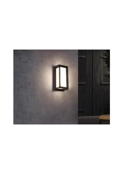Aydınlatması LED Işık 25CM 12W Beyaz Işık 6500K Zita Ultra Bahçe Duvar Aplik Su Geçirmez