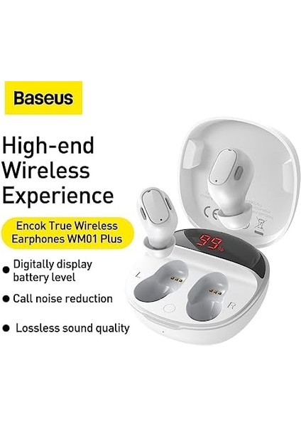 Encok WM01 2022 True Wireless Bluetooth Kulaklık-Beyaz