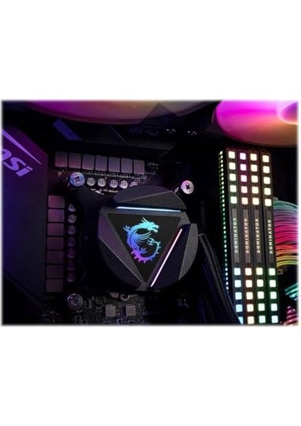 Mag Corelıquıd 240R V2 Aıo Cpu Sıvı Soğutucu - Dönebilen Argb Blok Kafası, Entegre Radyatör Pompası, Bölünmüş Akışlı Su Soğutma, Buharlaşmaya Dayanıklı Boru, Kurulumu Kolay - Amd ve Intel Uyumlu