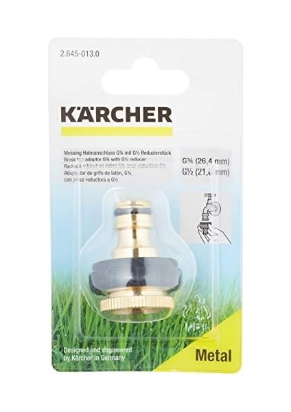 Pirinç Musluk Bağlantı Aparatı (1/2'' ve 3/4'')