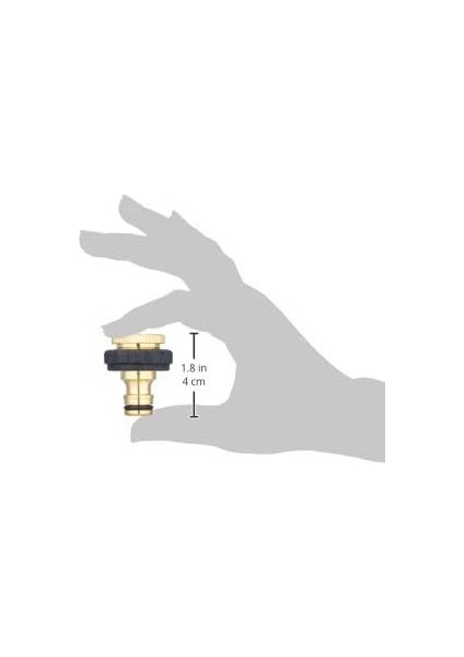 Pirinç Musluk Bağlantı Aparatı (1/2'' ve 3/4'')