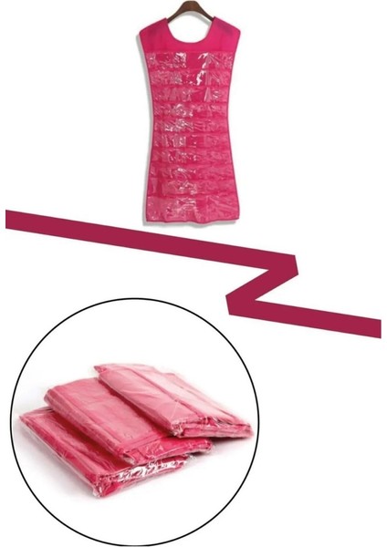 Elbise Şeklinde Takı Düzenleyici Iki Taraflı Mücevherler ve Takılar Için Takı Organizer modelleri