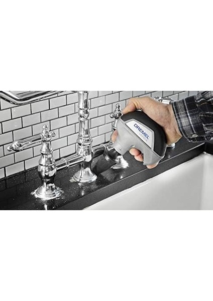 PC369 Versa Köşe Fırçası, Zor Erişilen Yüzeyler Için, Dremel Versa (PC10-1/10) Ile Uyumlu