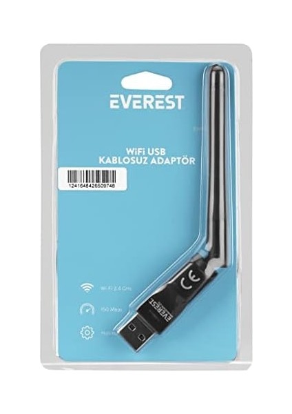 EWN-212 150MBPS 2.4ghz 2dbi MT7601 Chipset Wifi USB Kablosuz Adaptör