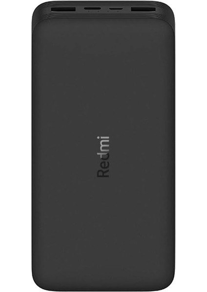 Redmi 20000 Mah Powerbank Taşınabilir Hızlı Şarj Cihazı - Siyah