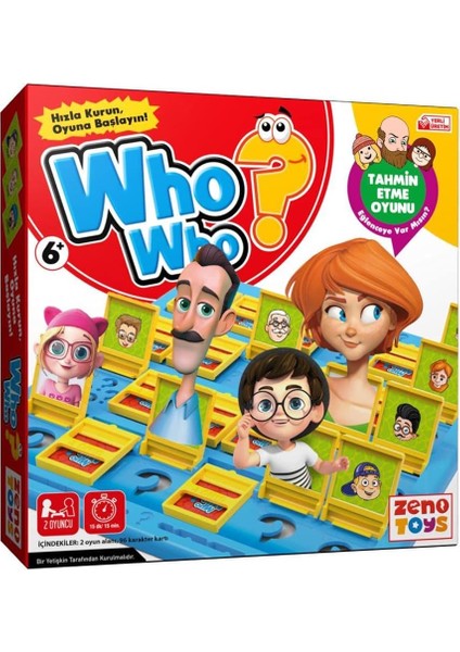 Toys Who Who Bil Bakalım Tahmin Oyunu ZN002
