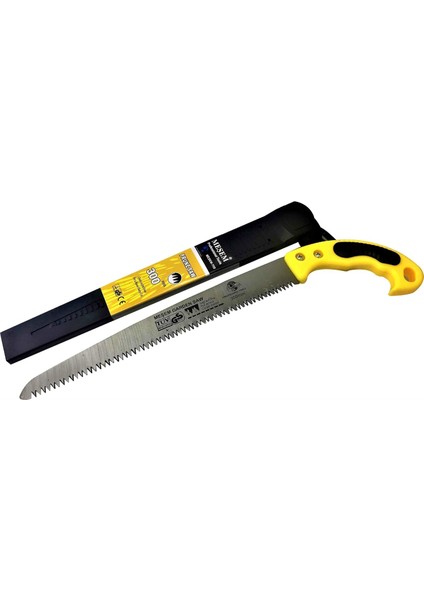 Meşem 300 mm Kılıflı Budama Testeresi Düz Bıçkı Ince Diş