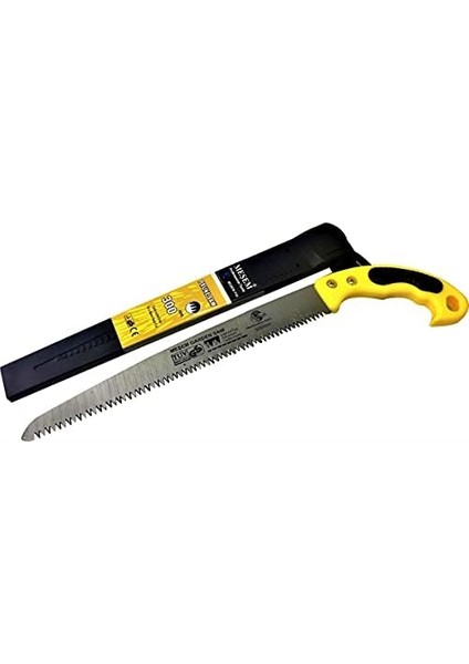 Meşem 300 mm Kılıflı Budama Testeresi Düz Bıçkı Ince Diş