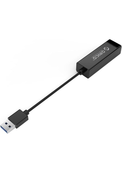Utj-U3 Usb3.0 Gigabit Ethernet Ağ Adaptörü, RJ45, Siyah