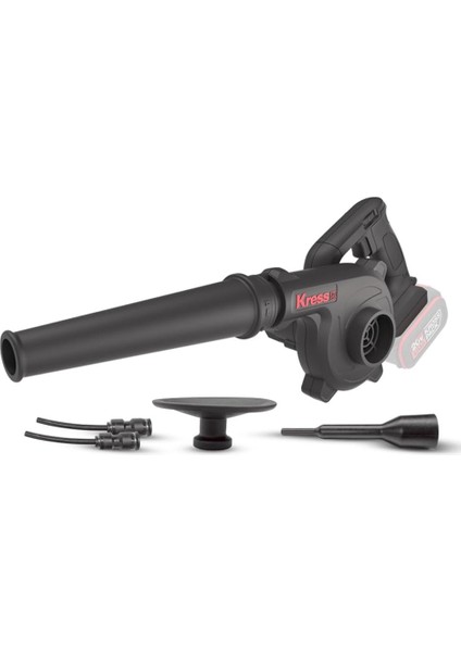 KUF30.9 20VOLT Profesyonel Devir Ayarlı Üfleyici + 5 Parça Aksesuar (Akü Dahil Değildir)